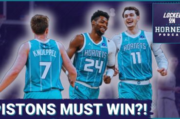 Hornets MUST WIN vs Pistons! | BEST & WORST Postseason Scenarios | Playoff Rotation DECISIONS