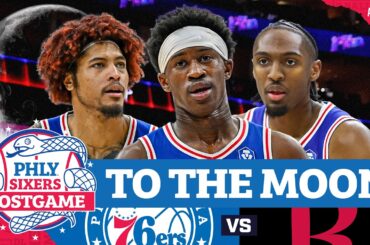 POSTGAME: VJ Edgecombe, 76ers Show FIGHT But Fall Short To Rockets | PHLY Sixers Podcast