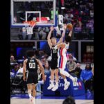 1st Bucket Back #cadecunningham #pistons #nba
