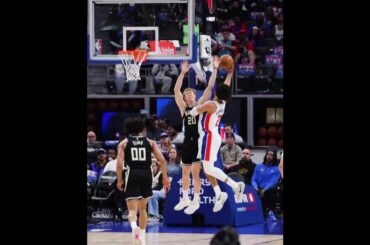 1st Bucket Back #cadecunningham #pistons #nba