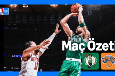 Boston Celtics - New York Knicks | Maç Özeti | NBA | Prime Video Türkiye