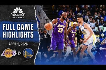 Warriors vs. Lakers highlights: Watch top plays from Golden State's 119-103 loss | NBC Sports BA