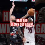 Miami Heat Get SMOKED By Toronto Raptors Again! #shorts #nba #heat