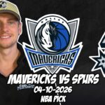 Dallas Mavericks vs San Antonio Spurs 4/10/26 NBA Free Picks & Prediction | NBA Betting Tips