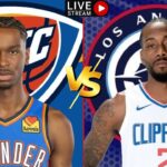 Oklahoma City Thunder vs Los Angeles Clippers/Live Play by Play Reaction
