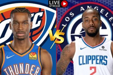 Oklahoma City Thunder vs Los Angeles Clippers/Live Play by Play Reaction