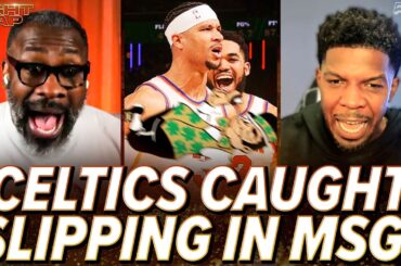 Unc & Iso Joe STUNNED the Knicks catch Boston SLIPPING 112-106 in Tatum's RETURN to MSG! | Nightcap