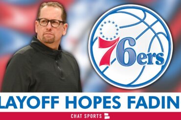 The Philadelphia 76ers Playoff Hopes Just Took A MAJOR Hit + Joel Embiid Update, Sixers Roster Move