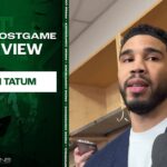 Jayson Tatum on Return to MSG “Today was important for me…I feel a lot better.” | Celtics Postgame
