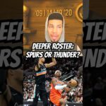 Spurs vs Thunder: Who Has the Deeper Roster?
