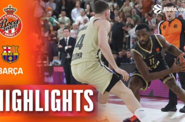 PLAY-IN secured | Monaco - Barcelona | R37 BASKETBALL HIGHLIGHTS 2025-26