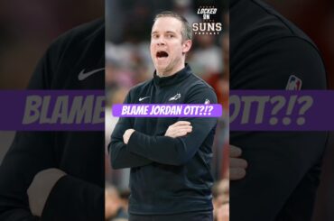 Jordan Ott Is NOT The Reason The Suns Are Struggling 🏀 #nba #phoenixsuns #jordanott