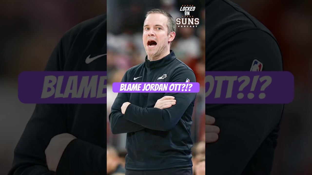 Jordan Ott Is NOT The Reason The Suns Are Struggling 🏀 #nba #phoenixsuns #jordanott