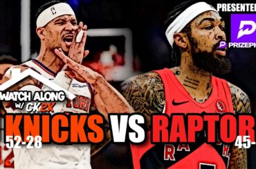 NEW YORK KNICKS VS TORONTO RAPTORS LIVE PLAY BY PLAY! | WATCH ALONG W/ CK2K