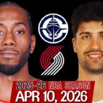 (LIVE) Kawhi Leonard vs Deni Avdija | Los Angeles Clippers vs Portland Trail Blazers NBA Live Stream