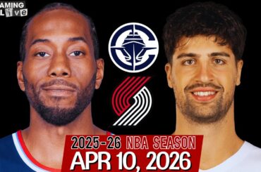 (LIVE) Kawhi Leonard vs Deni Avdija | Los Angeles Clippers vs Portland Trail Blazers NBA Live Stream