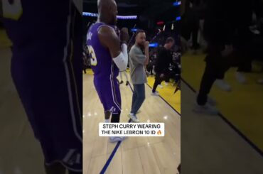 Steph Curry broke out his Nike LeBron 10 id tonight 🔥