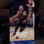 cap doin his thing #nba #nyknicks #jalenbrunson