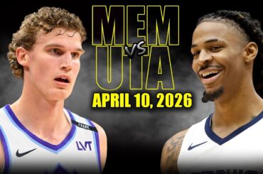 Memphis Grizzlies vs Utah Jazz Full Game Highlights – April 10, 2026 | NBA Season
