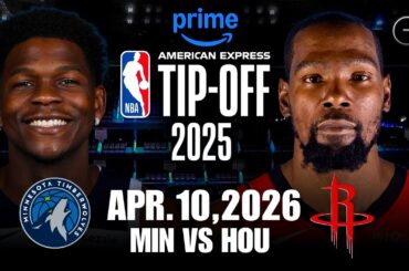 TIMBERWOLVES VS ROCKETS | LIVE NBA Game Play-By-Play Reaction & Scoreboard