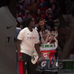 TOUMANI CAMARA AT THE BUZZER! #trailblazers #toumanicamara #buzzerbeater #nba #portlandtrailblazers