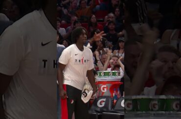 TOUMANI CAMARA AT THE BUZZER! #trailblazers #toumanicamara #buzzerbeater #nba #portlandtrailblazers