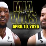 Miami Heat vs Washington Wizards Full Game Highlights – April 10, 2026 | NBA Season