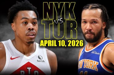 New York Knicks vs Toronto Raptors Full Game Highlights – April 10, 2026 | NBA Season