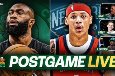 Celtics Clinch East's Number 2 Seed - Celtics vs Pelicans Postgame Show on CLNS