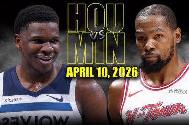 Houston Rockets vs Minnesota Timberwolves Full Game Highlights – April 10, 2026 | NBA Season