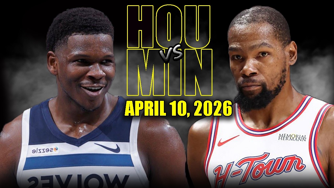 Houston Rockets vs Minnesota Timberwolves Full Game Highlights – April 10, 2026 | NBA Season