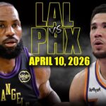 Los Angeles Lakers vs Phoenix Suns Full Game Highlights – April 10, 2026 | NBA Season