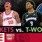 NBA LIVE STREAM 🚨Houston Rockets vs. Minnesota T-Wolves Live Streaming Scoreboard & Box Score