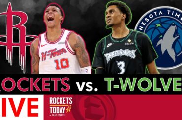 NBA LIVE STREAM 🚨Houston Rockets vs. Minnesota T-Wolves Live Streaming Scoreboard & Box Score