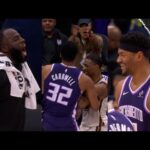 Warriors, Kings hilariously bark at each other during chippy third quarter | NBC Sports BA