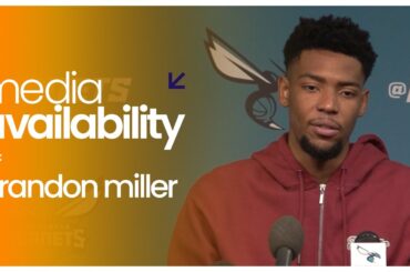 Hornets vs Pistons: Brandon Miller Postgame Media Availability | 4/10/2026