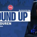 Post-Game Press Conference: Jalen Duren | Pistons vs. Hornets | 04.10.26