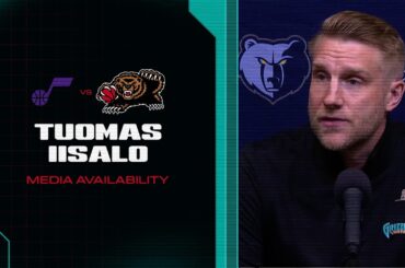 Tuomas Iisalo Press Conference | Grizzlies vs. Jazz