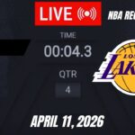 NBA LIVE! Los Angeles Lakers vs Utah Jazz I April 11, 2026| Lakers vs Jazz 2K26