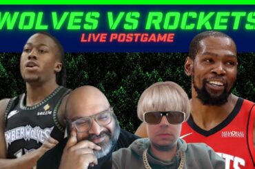 LIVE POSTGAME | Minnesota Timberwolves at Houston Rockets | 4/10/26