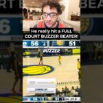 Tyrese Maxey FULL COURT BUZZER BEATER! 76ers vs Pacers