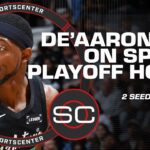 De’Aaron Fox says Spurs ‘don’t care’ about talk of inexperience heading into playoffs | SportsCenter
