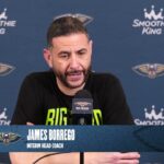 James Borrego | Pelicans-Celtics Postgame Interview 4/10/26