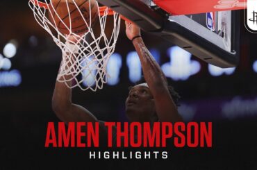 Amen Thompson (41 points) Highlights vs. Minnesota Timberwolves