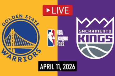 NBA LIVE! Golden State Warriors vs Sacramento Kings | Apr. 11, 2026 | Kings vs Warriors NBA 2K26
