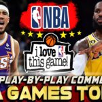 🔴NBA LIVE |Lakers vs Phoenix Suns Commentary & Play-by-play