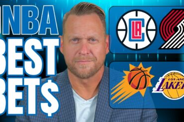 Clippers vs Trail Blazers & Lakers vs Suns NBA BEST Bets For Friday! | NBA Predictions Today