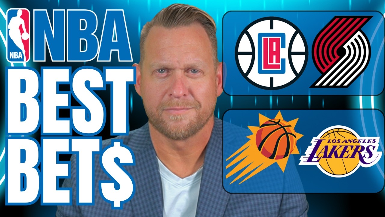 Clippers vs Trail Blazers & Lakers vs Suns NBA BEST Bets For Friday! | NBA Predictions Today