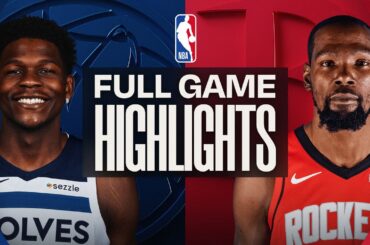 Game Recap: Timberwolves 136, Rockets 132