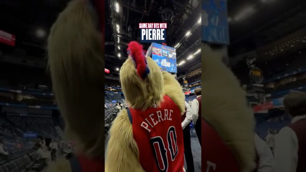 Behind the Scenes: Gameday w/ Pierre the Pelican #pelicans #nba
